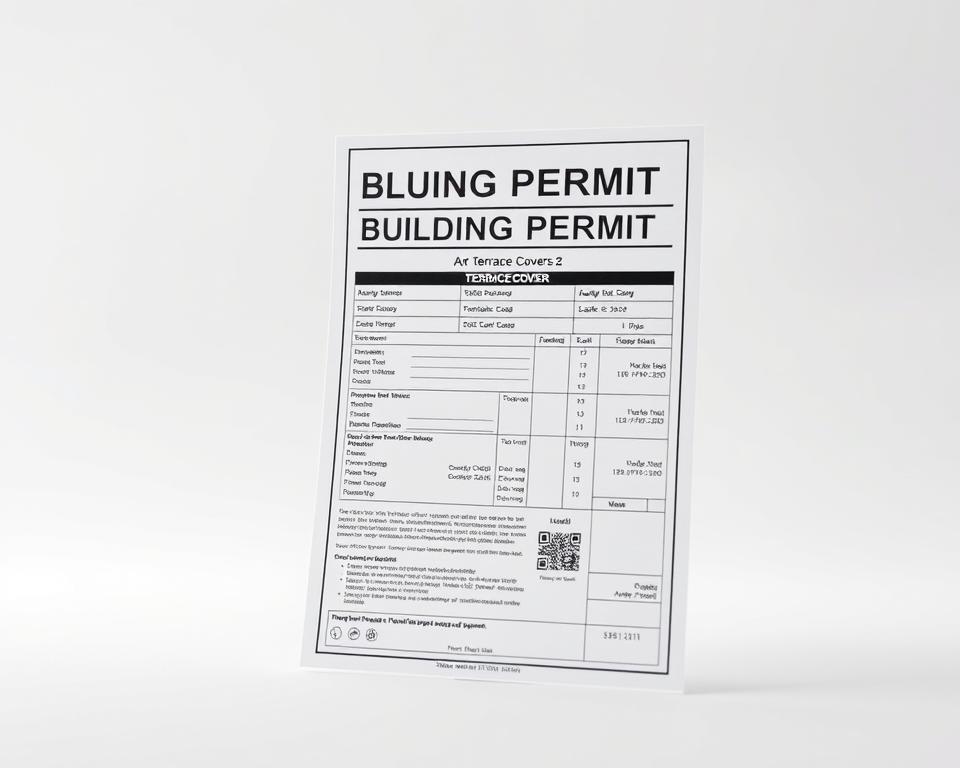 Baugenehmigung Terrassenüberdachung