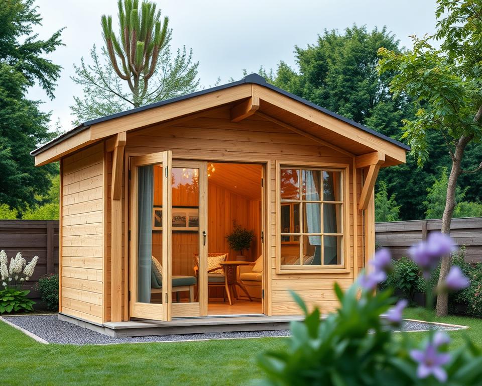 Bauweise Gartenhaus