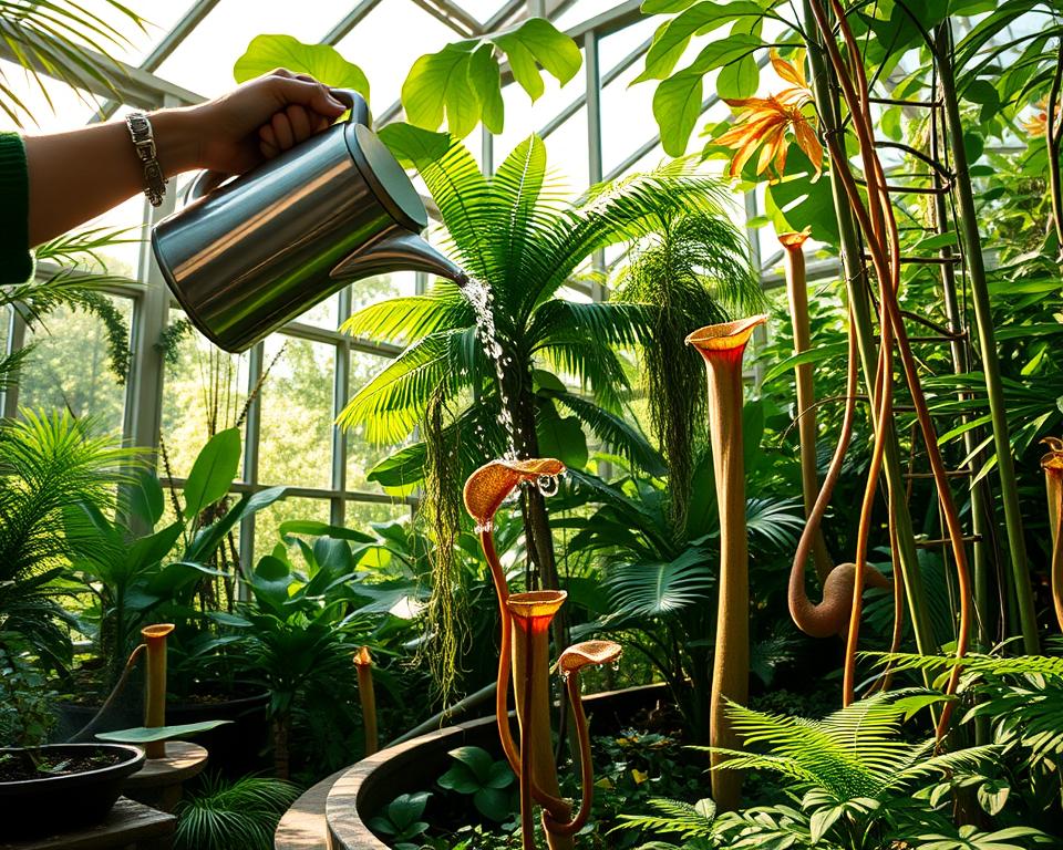 Bewässerung von Karnivoren Bewässerung von Karnivoren