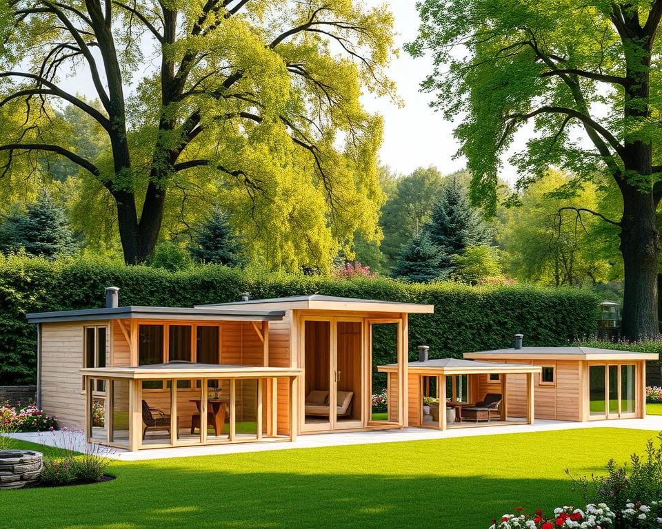 Biohort Gartenhaus Design Varianten
