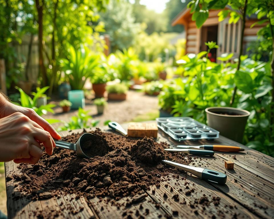 Bodenanalyse Methoden im Garten
