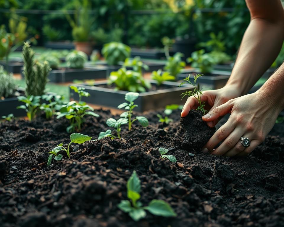 Bodenanalyse in Permakultur