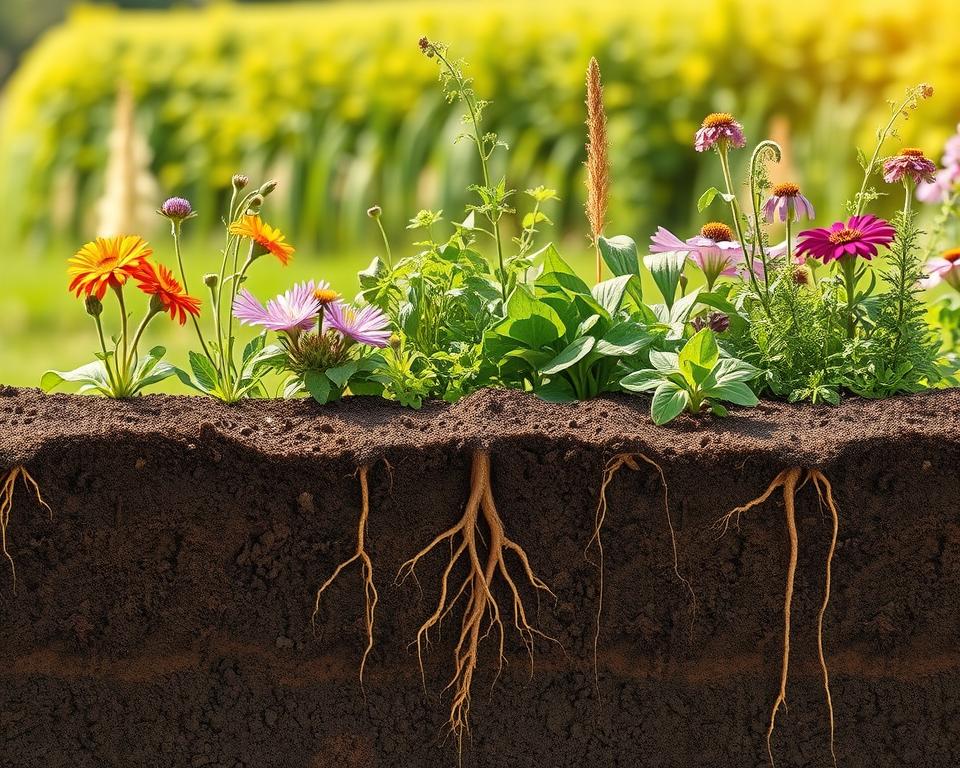 Bodeneigenschaften und Pflanzengesundheit