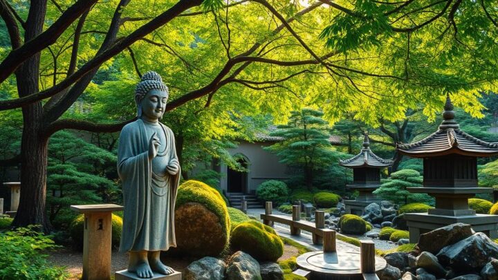 Buddha-Statuen Gartendeko für Ihren Zen-Garten
