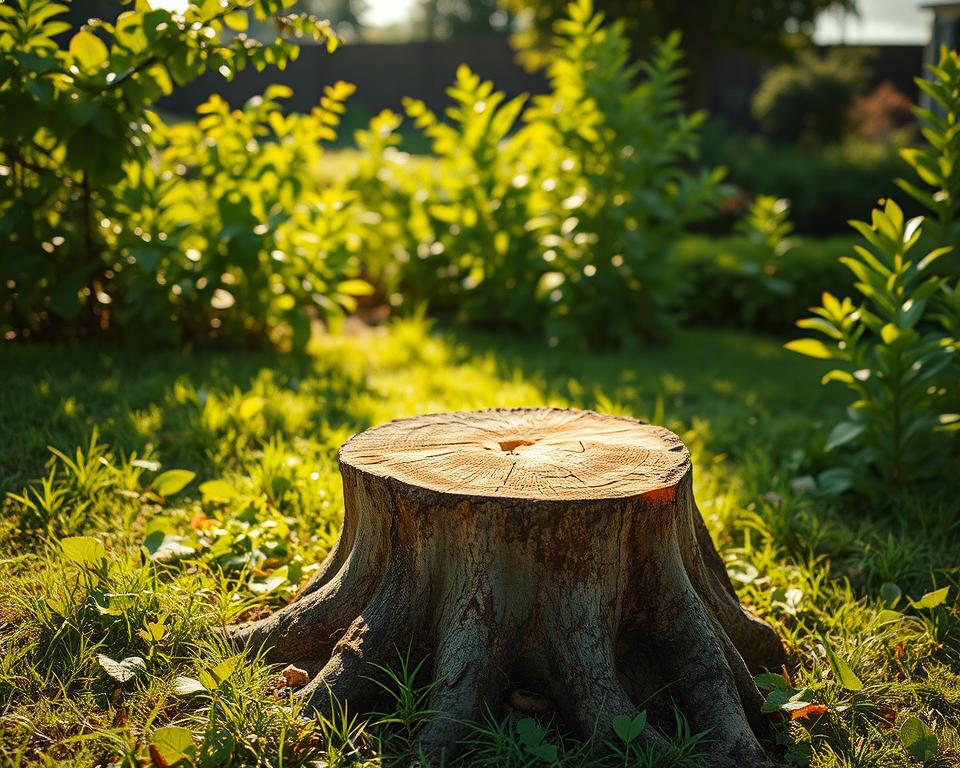 Chemische Baumstumpfentfernung
