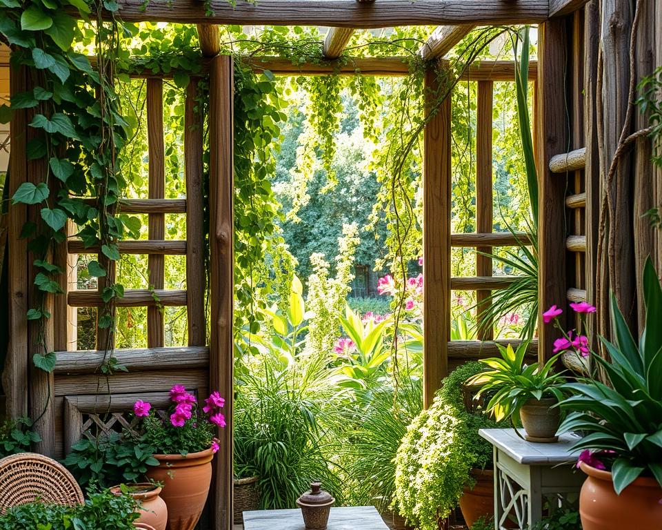 DIY Sichtschutz Gartenprojekte