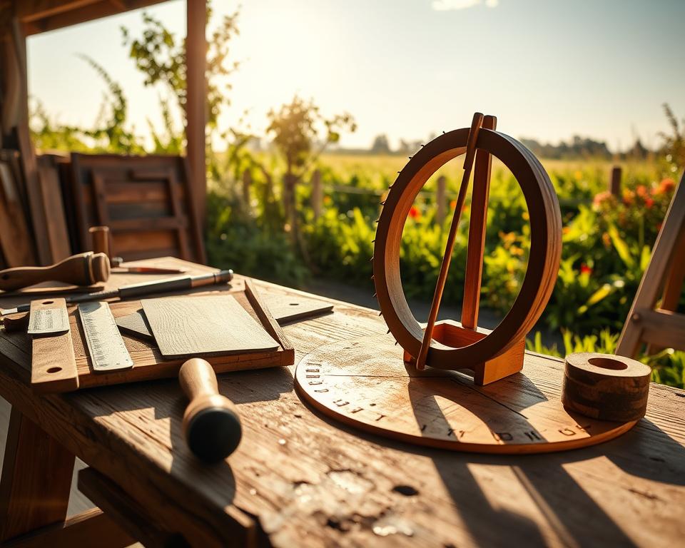 DIY Sonnenuhr Bauanleitung