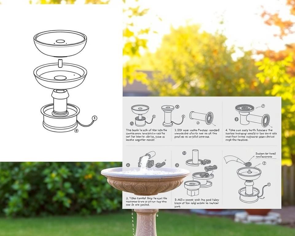 DIY Springbrunnen Anleitung Schritte