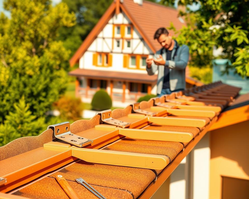 Dachrinnen-Bautechnik Selbstbau-Methoden