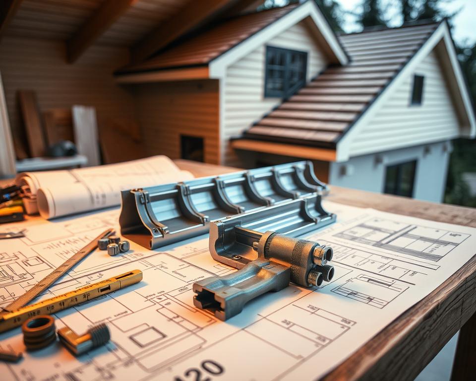 Dachrinnen Planung Vorbereitung Dachrinnen Planung Vorbereitung