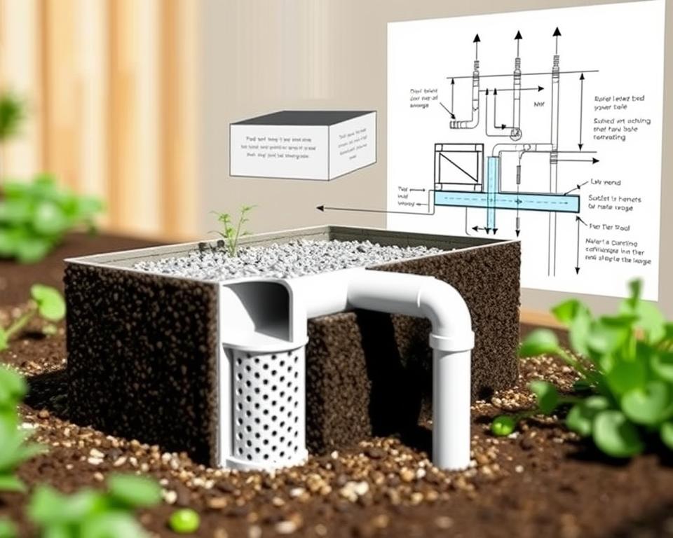 Drainage Hochbeet Entwässerungssystem
