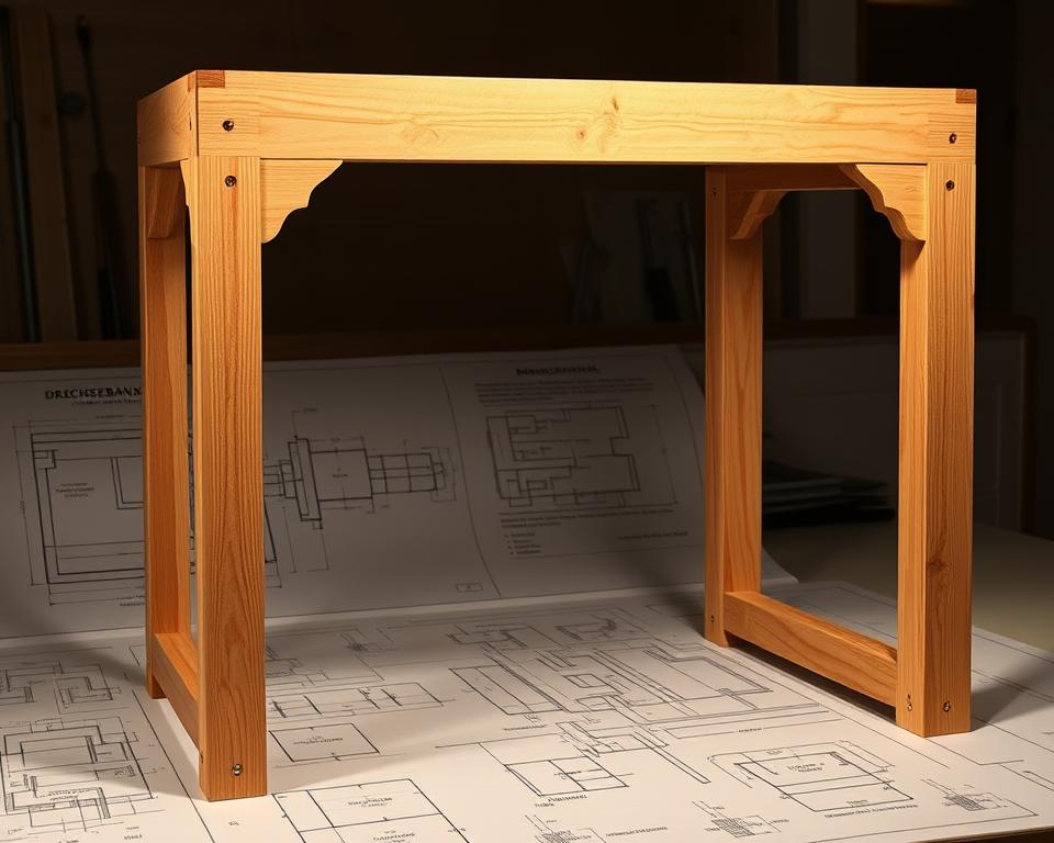 Drechselbank Grundgestell Bauanleitung