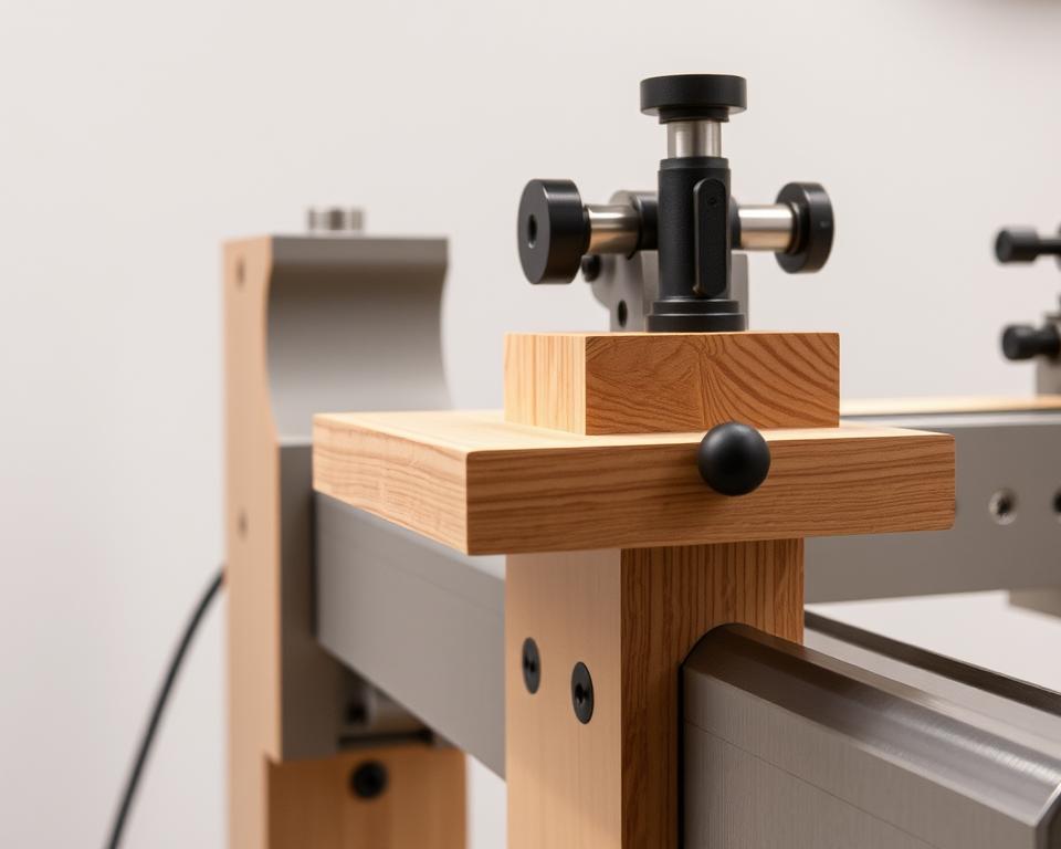 Drechselbank Werkzeugauflage Konstruktion