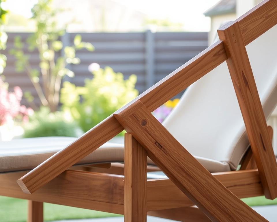 Ergonomische Gartenliege Konstruktion Ergonomische Gartenliege Konstruktion