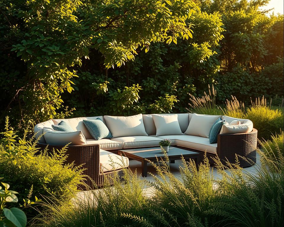 Ergonomische Gartenmöbel Komfort