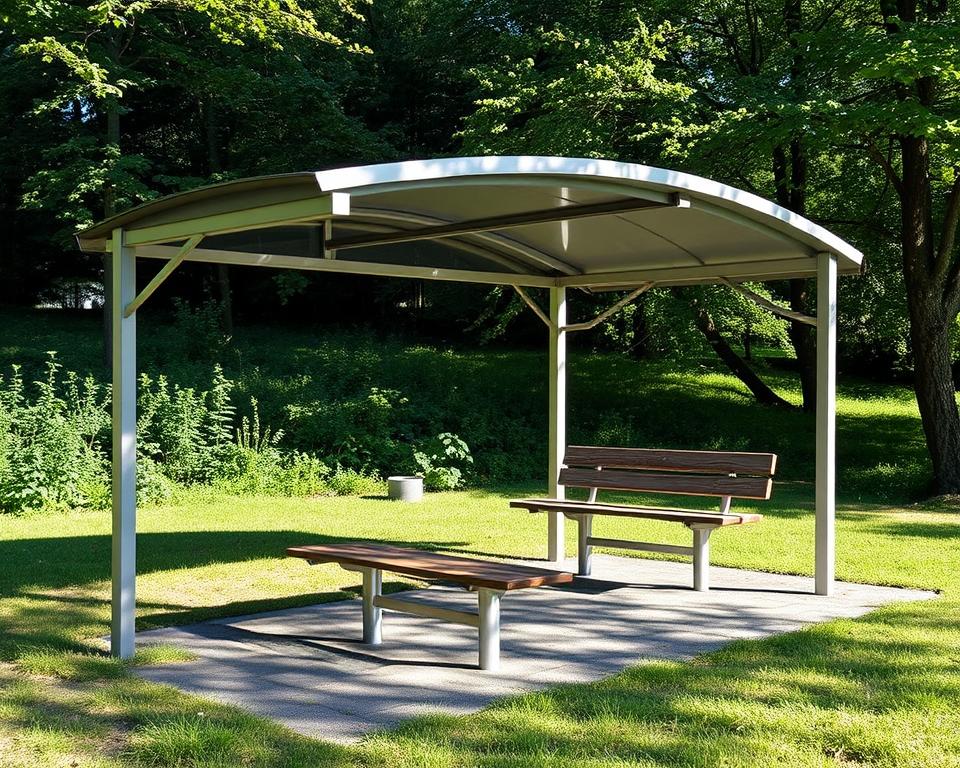 Fahrradüberdachung Planung Standort