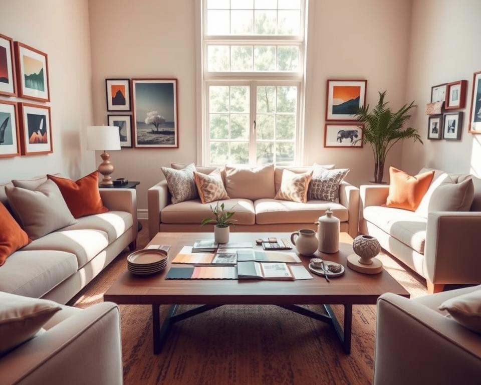 Farbauswahl für Wohnräume