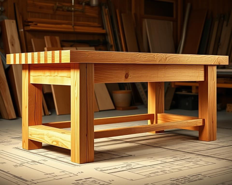 Frästisch Grundrahmen Konstruktion