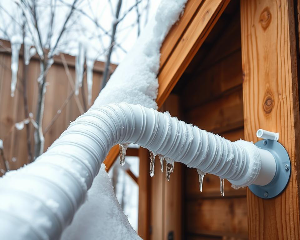 Frostsichere Wasserleitung im Gartenhaus