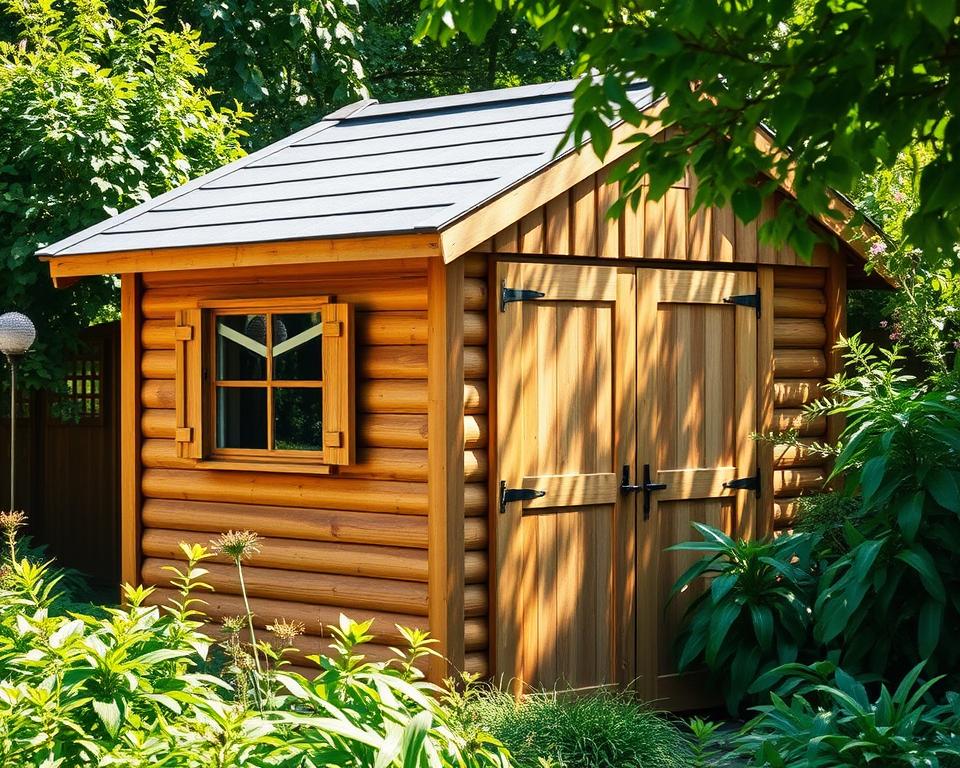 Gartenhaus Außenverkleidung Wetterschutz