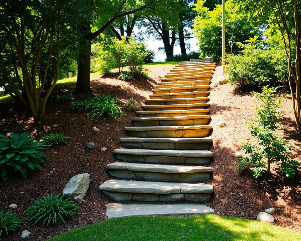 Gartentreppe Standortwahl und Bodenbeschaffenheit