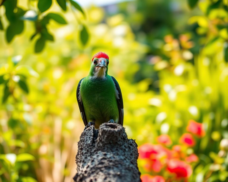 Grünspecht im Garten anlocken