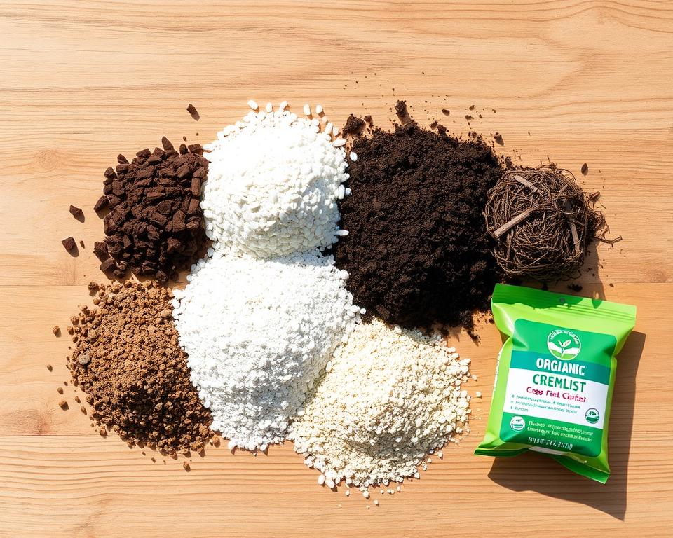 Grundzutaten für Anzuchterde im Hochbeet Grundzutaten für Anzuchterde im Hochbeet