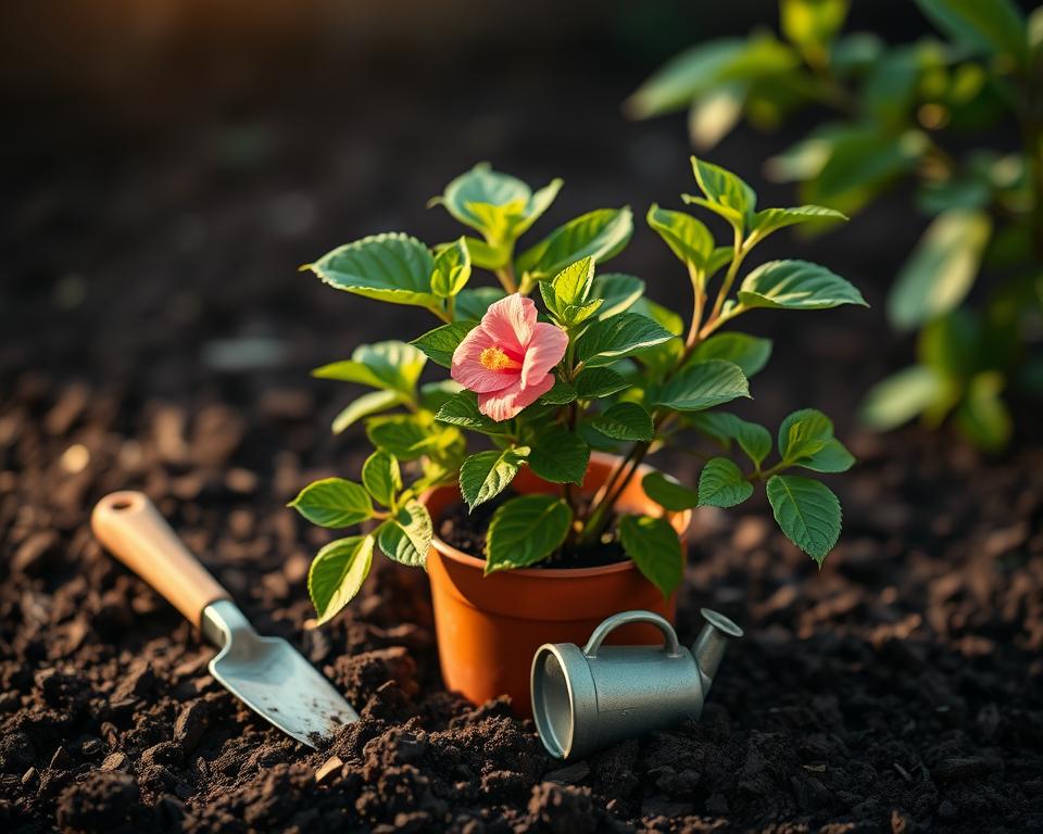 Hibiskus pflanzen Anleitung