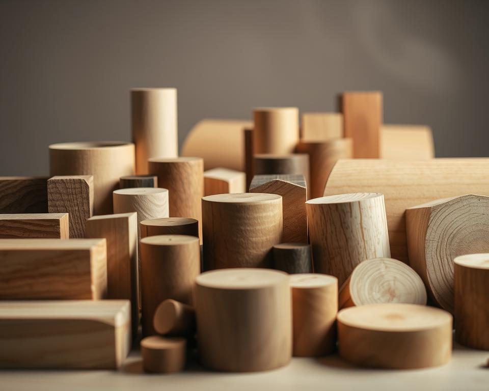 Holz für Drechselbank Auswahl