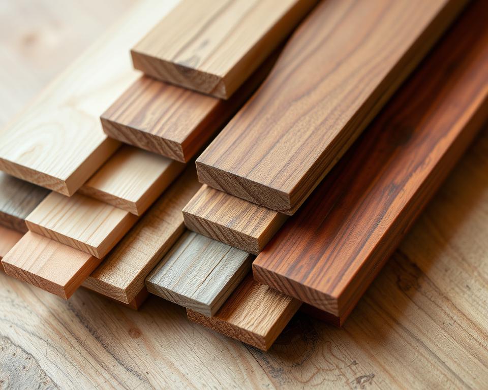 Holzarten Vordach Auswahl