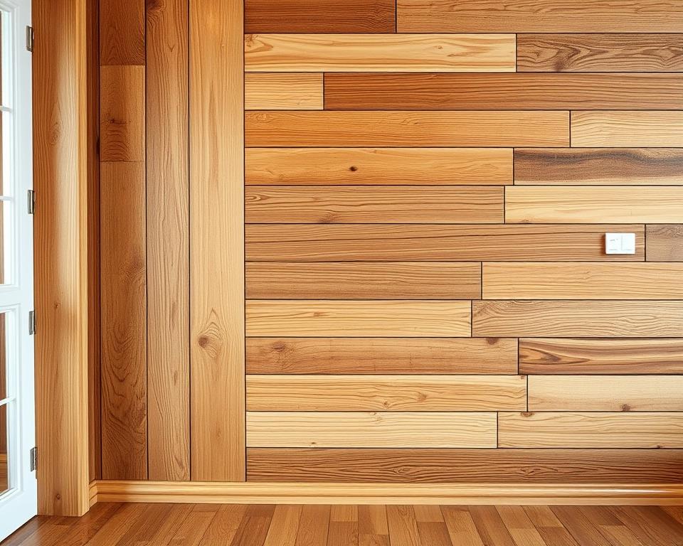 Holzarten für Wandvertäfelung im Landhausstil