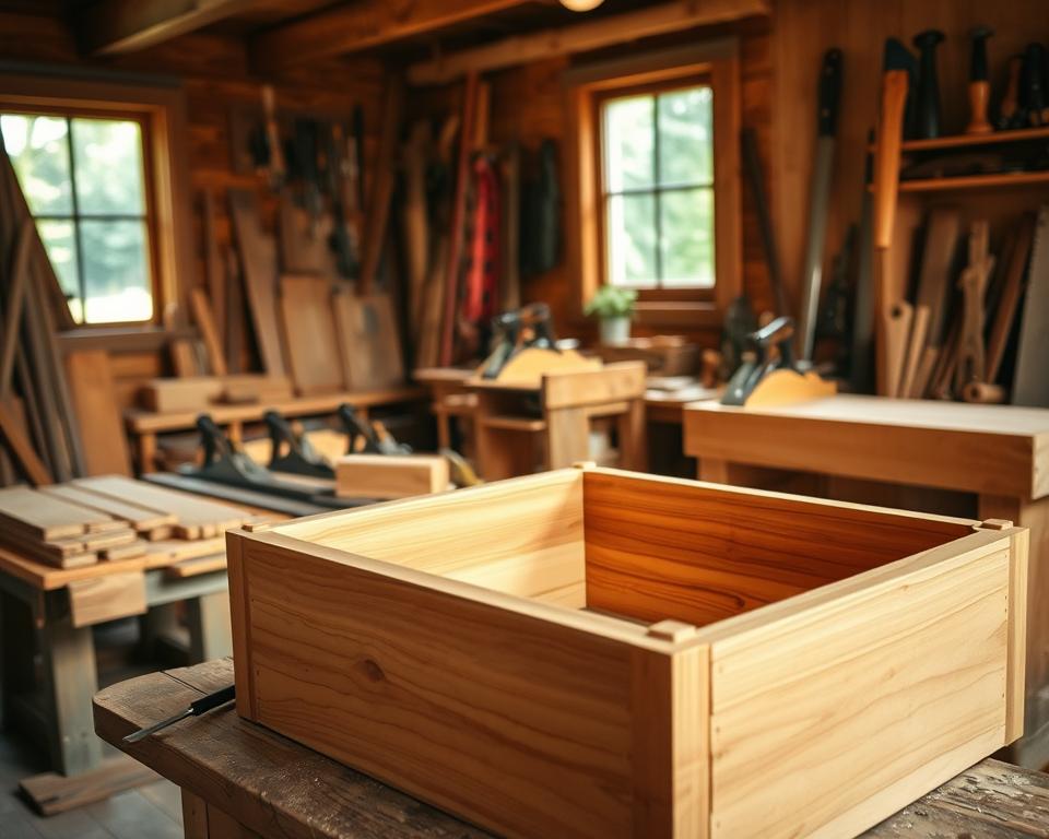 Holzbearbeitung Gartenprojekt DIY-Anleitung