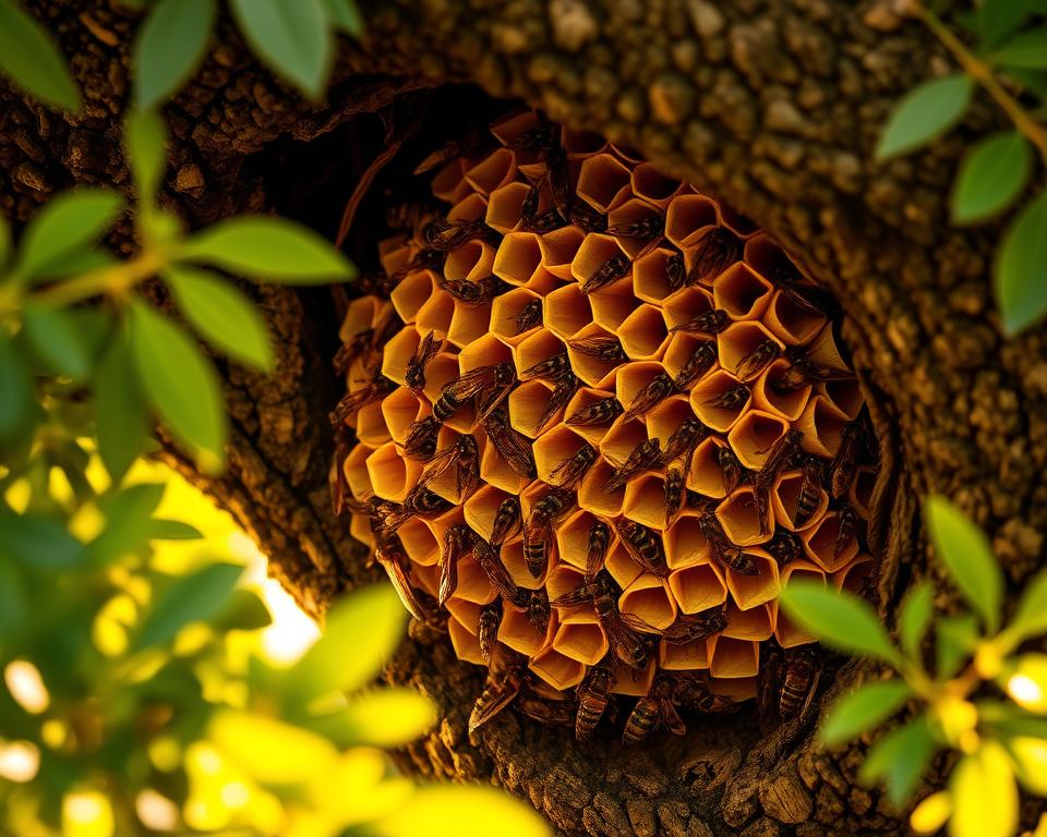 Hornissennest Merkmale