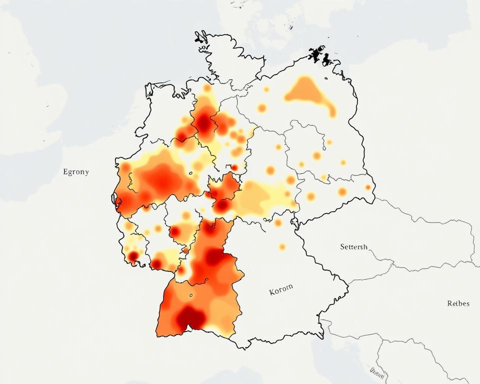 Hyalomma Zecken Verbreitung in Deutschland