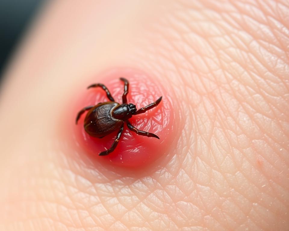 Hyalomma Zeckenstich Symptome