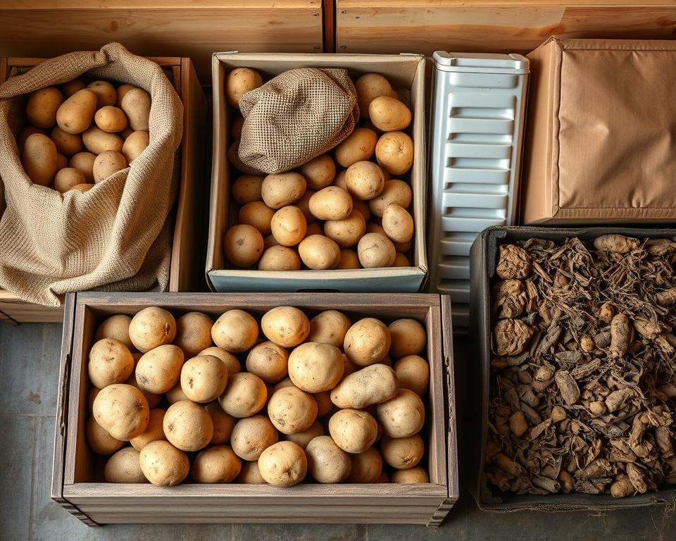 Kartoffeln Lagerungsmethoden Vergleich