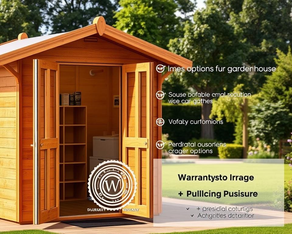 Kaufoptionen Gartenhaus