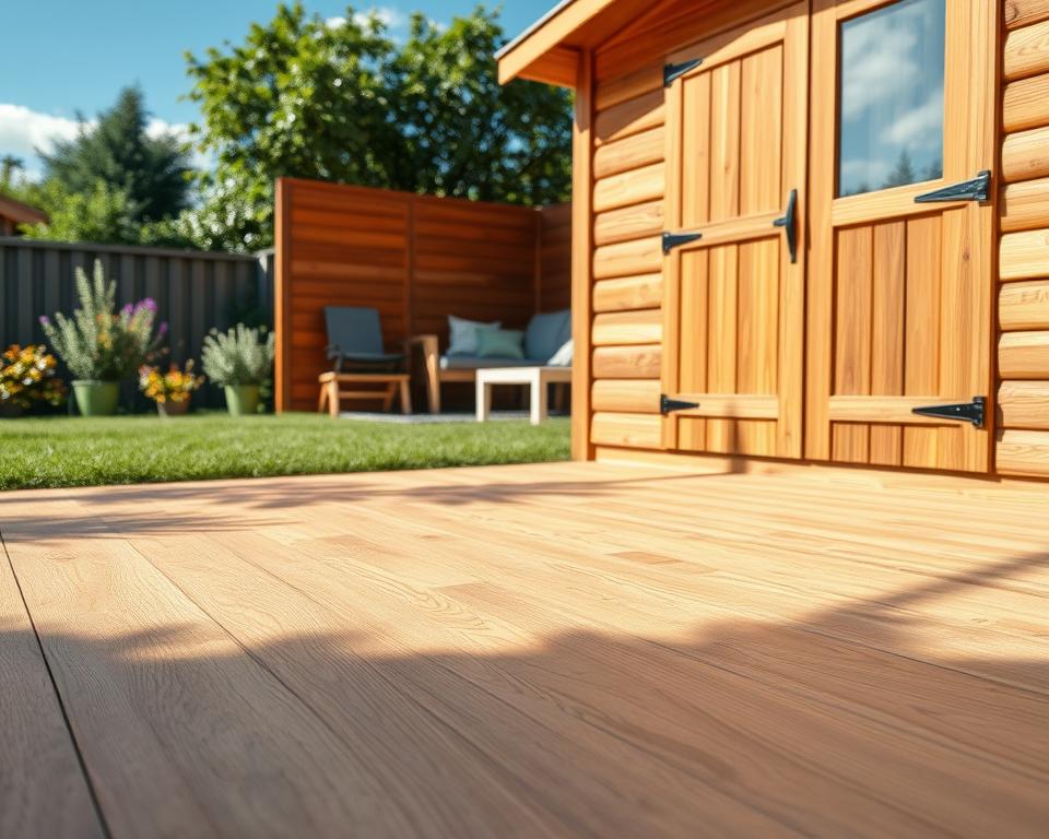 Laminat Eigenschaften für Gartenhaus