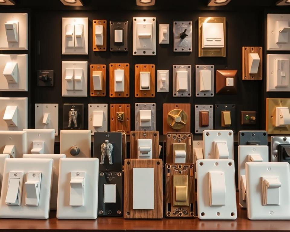 Lichtschalter Typen für Gartenhaus