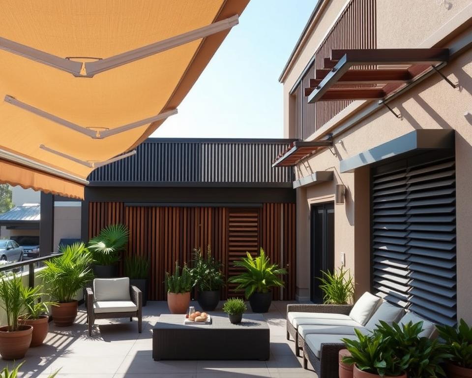 Markisen und Sonnenschutz für Terrassen