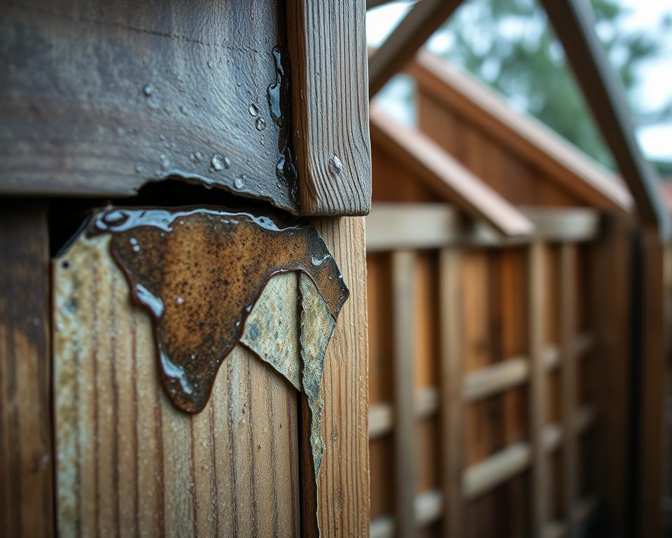 Montagefehler bei Feuchtigkeitsschutz