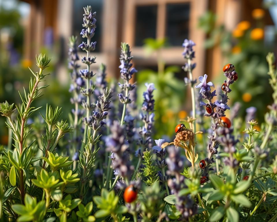 Natürliche Blattlausbekämpfung mit Kräutern