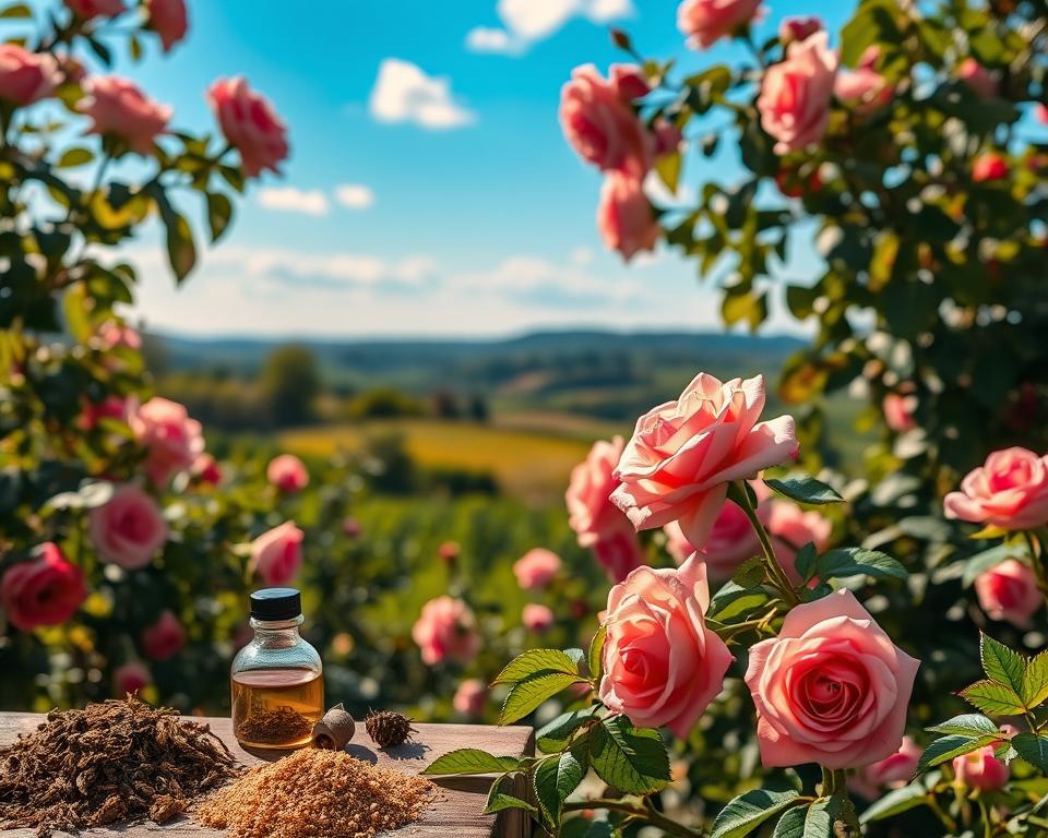 Natürliche Pilzbekämpfung bei Rosen