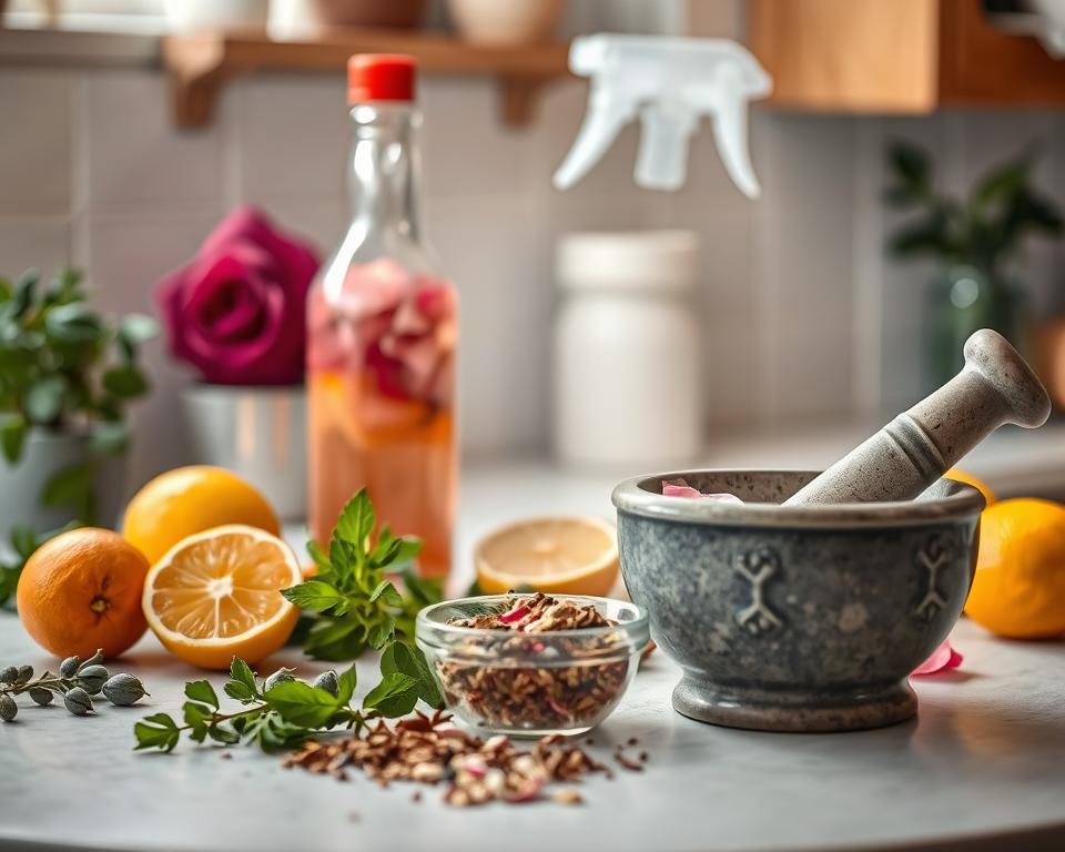 Natürliche Sprühlösungen gegen Rosenrost