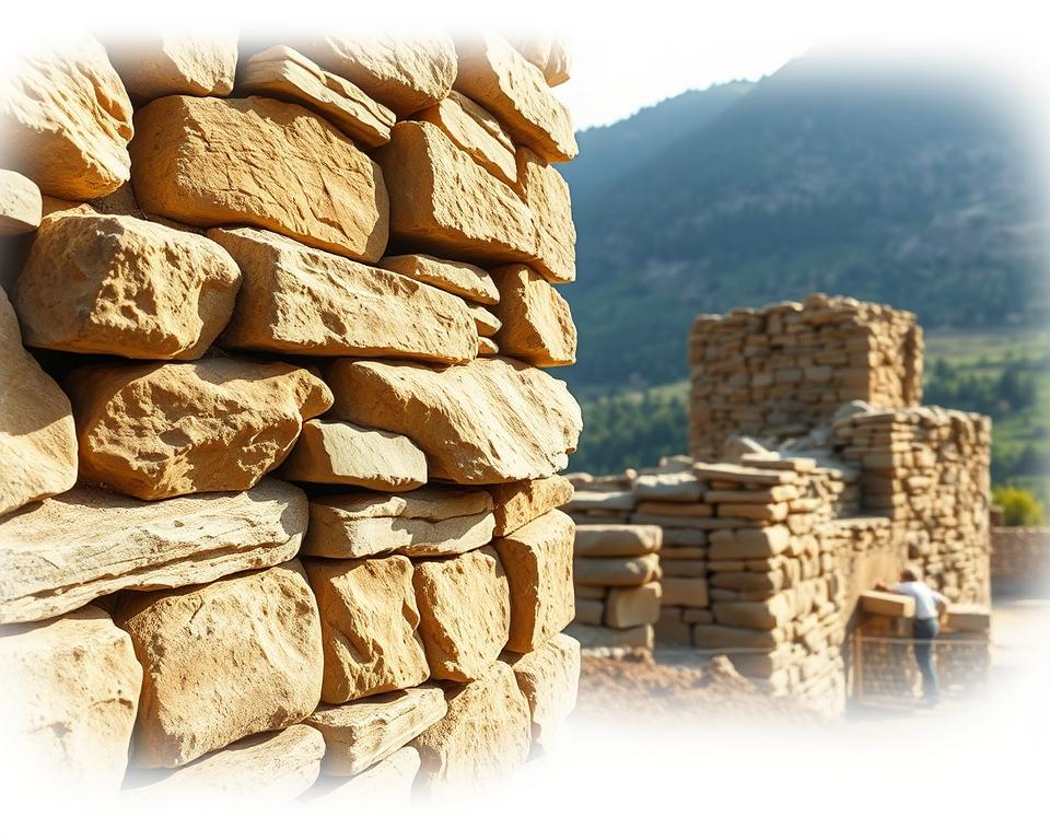 Natursteinmauer Techniken