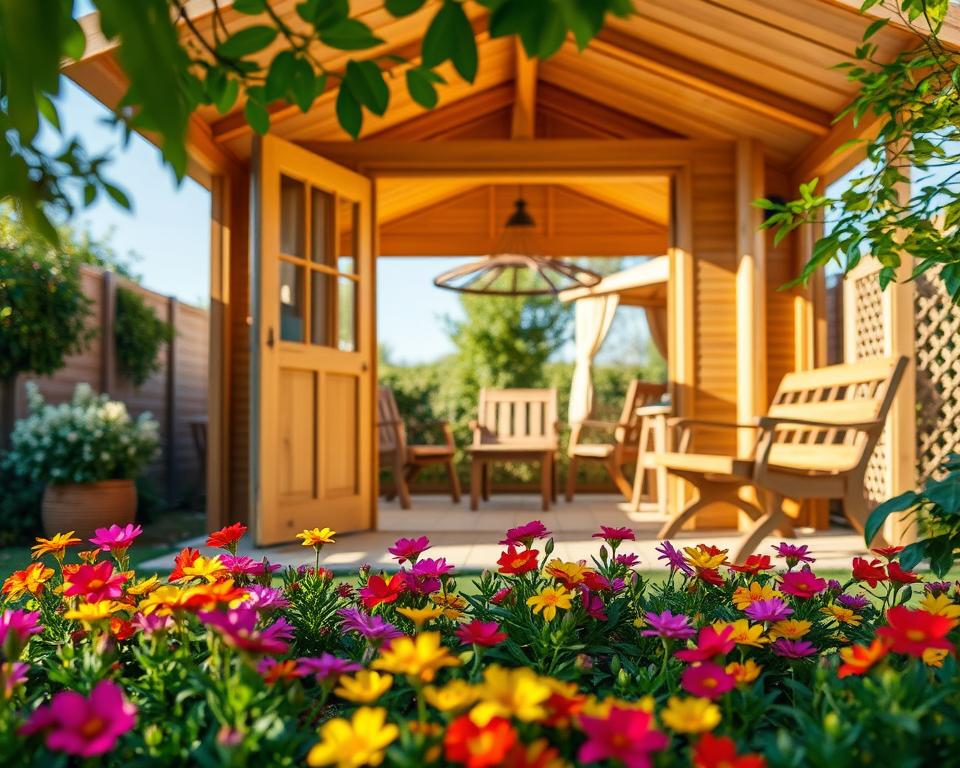 Optionales Zubehör Gartenhaus