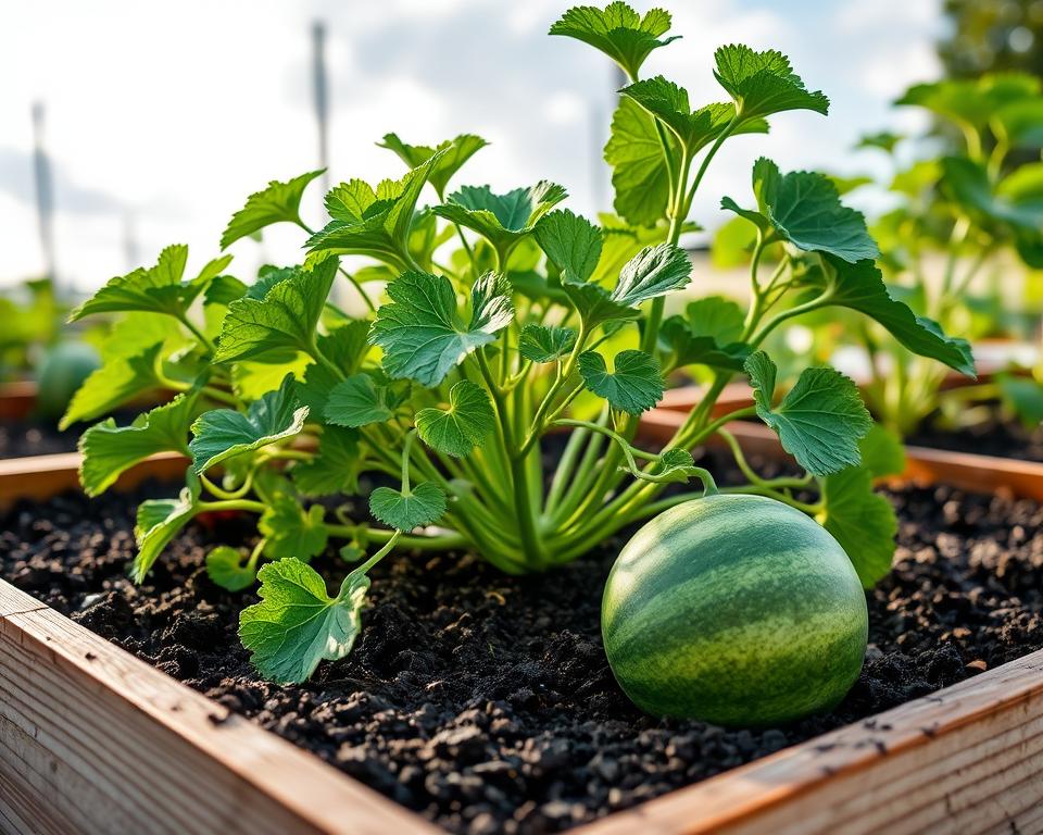 Pflege Wassermelone Hochbeet Tipps