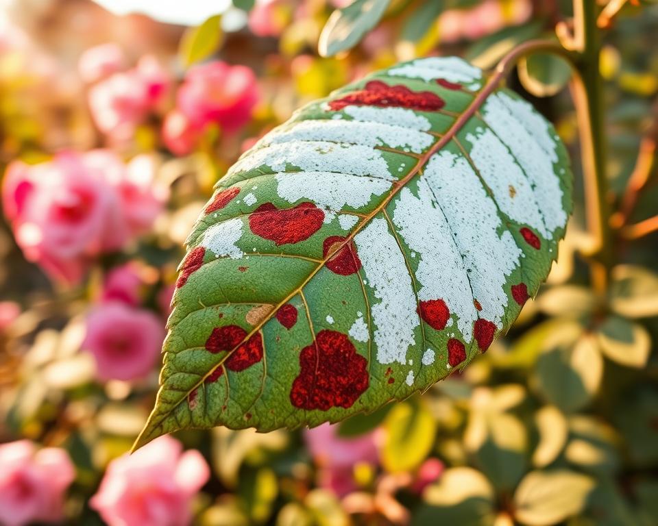 Pilzerkrankungen bei Rosen Ursachen
