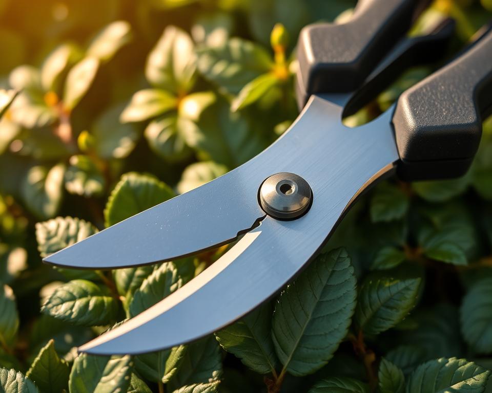 Professionelle Rosenschere für Gartenpflege