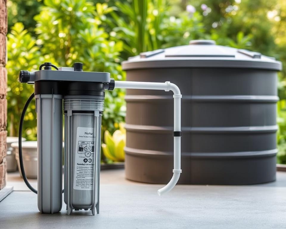 Regenwasserfilter für Zisterne